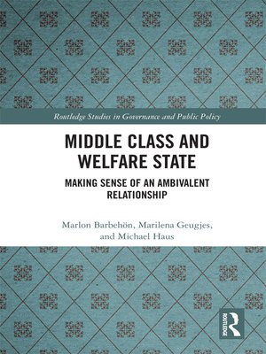 cover image of Middle Class and Welfare State